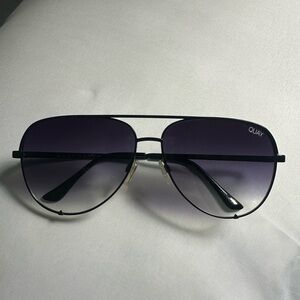 Quay Australia High Key Aviator Sunglasses